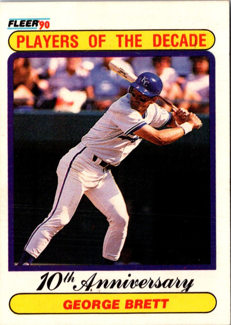 1990 Fleer Canadian George Brett