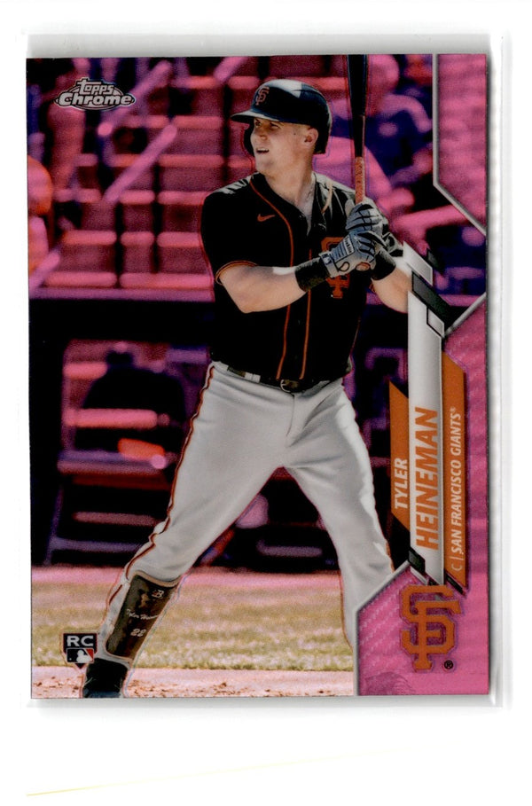 2020 Topps Chrome Update Tyler Heineman #U-36 Rookie