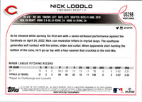 2022 Topps Update Nick Lodolo #US298 Rookie
