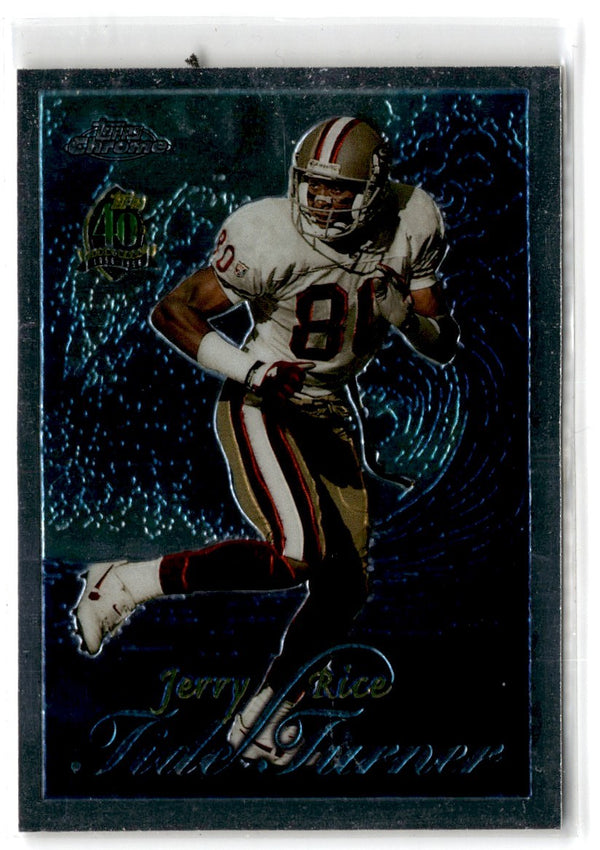 1996 Topps Gilt Edge Definitive Jerry Rice #6