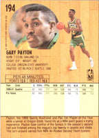 1991 Fleer Gary Payton #194
