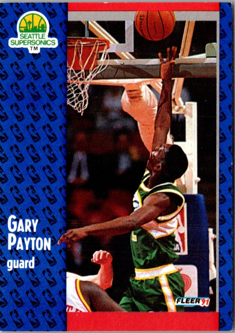 1991 Fleer Gary Payton
