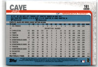 2019 Topps Chrome Jake Cave #161 Rookie