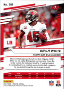 2022 Panini Prestige Devin White