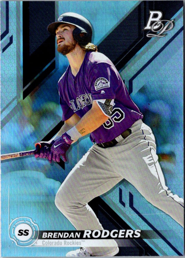 2019 Bowman Platinum Top Prospects Brendan Rodgers #TOP-73