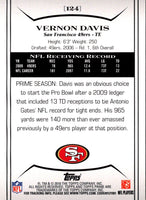 2010 Topps Prime Vernon Davis #124