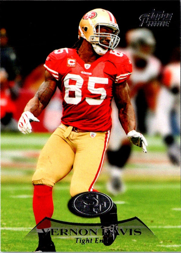 2010 Topps Prime Vernon Davis #124
