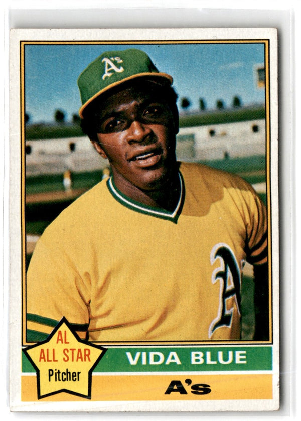 1976 Topps Vida Blue #140