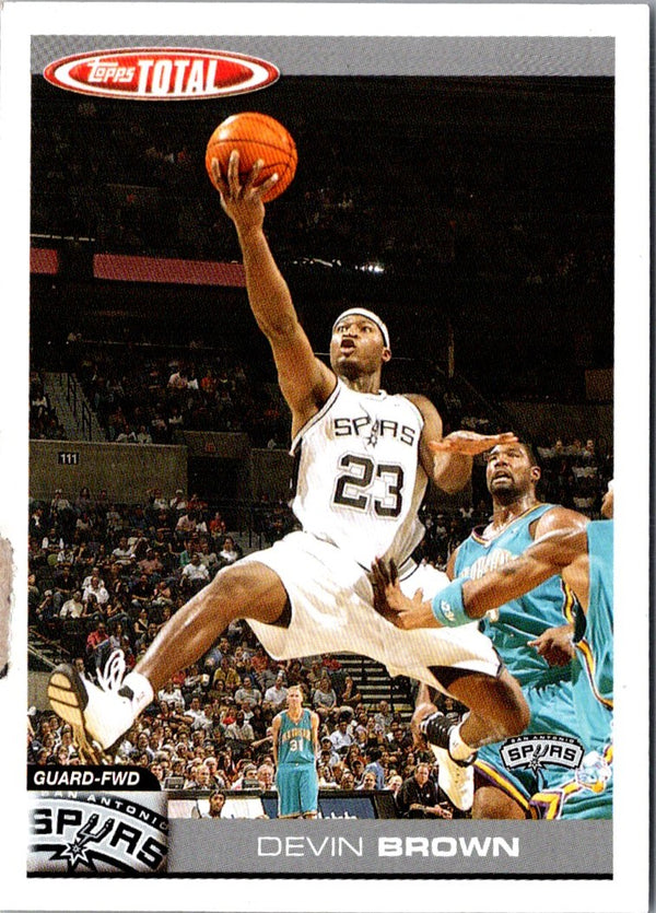 2004 Topps Total Devin Brown #282