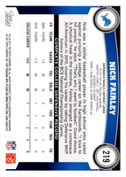 2011 Topps Nick Fairley #219 Rookie