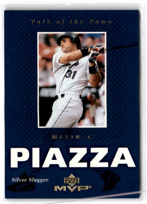 2003 Upper Deck MVP Talk of the Town Mike Piazza #TT9