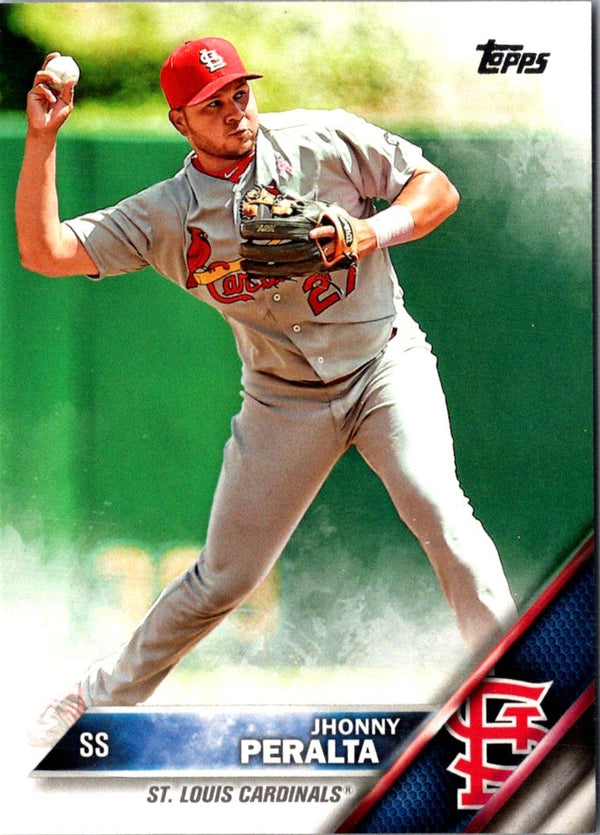 2016 Topps Mini Jhonny Peralta #46