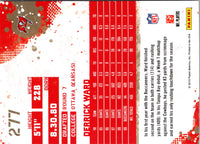 2010 Score Derrick Ward #277