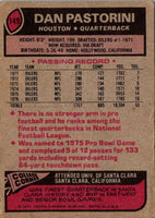 1977 Topps Mexican Dan Pastorini #149