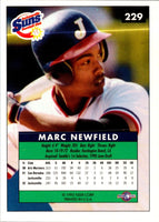 1992 Fleer Excel Marc Newfield #229