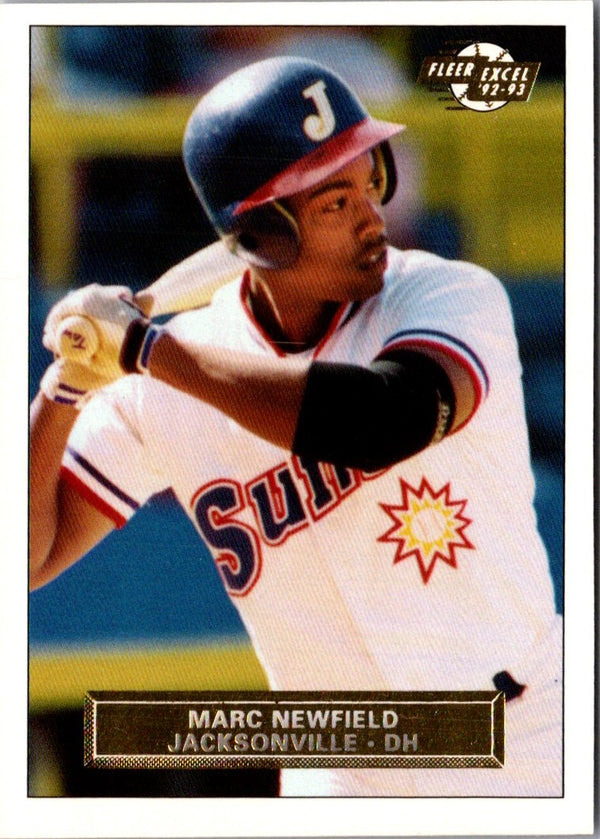 1992 Fleer Excel Marc Newfield #229