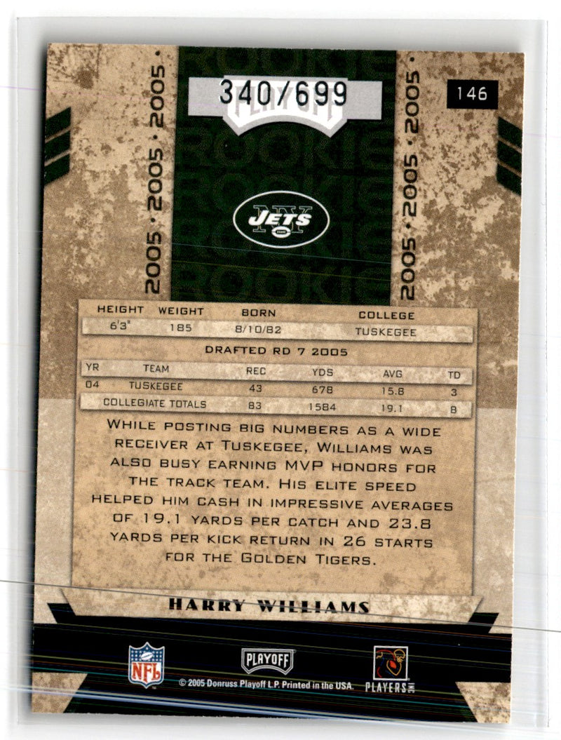 2005 Playoff Honors Harry Williams