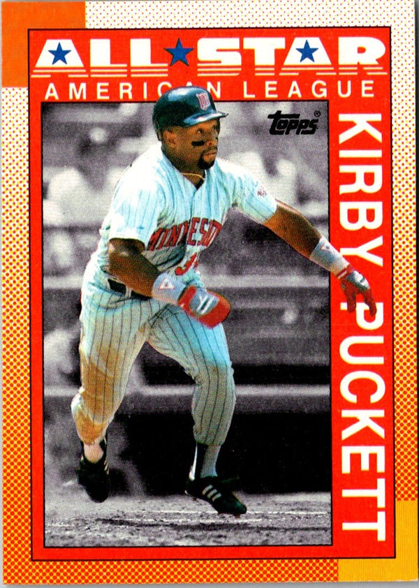 1990 Topps Kirby Puckett #391