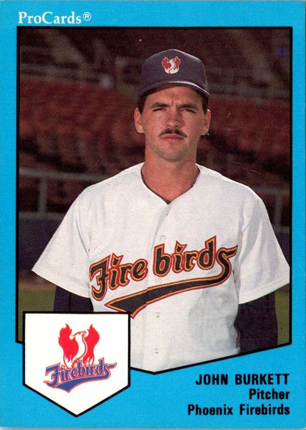 1989 ProCards John Burkett #1483