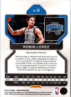 2021 Panini Prizm Blue Robin Lopez #34