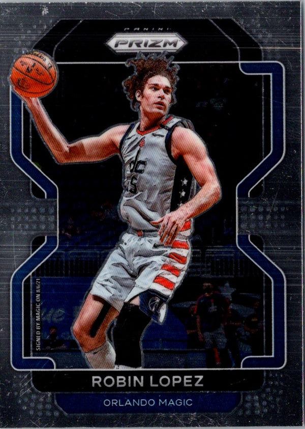 2021 Panini Prizm Blue Robin Lopez #34