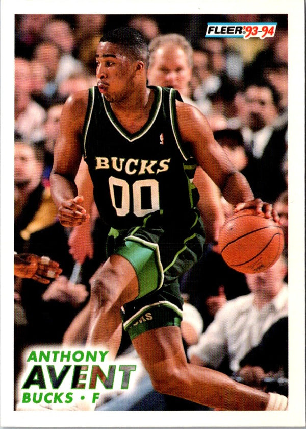 1993 Fleer Anthony Avent #114