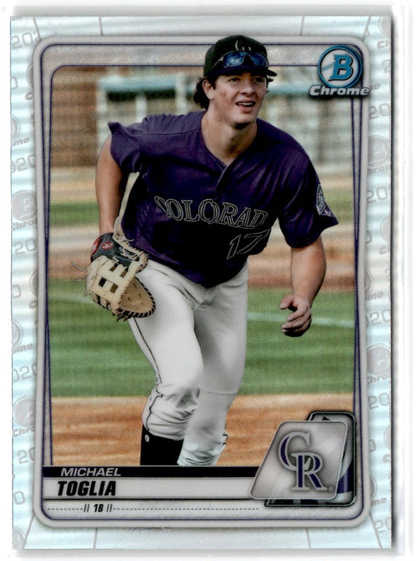 2020 Bowman Draft Chrome Michael Toglia #BD-175