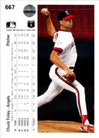 1990 Upper Deck Chuck Finley #667