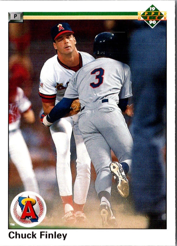 1990 Upper Deck Chuck Finley #667