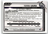 2021 Bowman Chrome Prospects Atomic Refractor Terrin Vavra #BCP-100