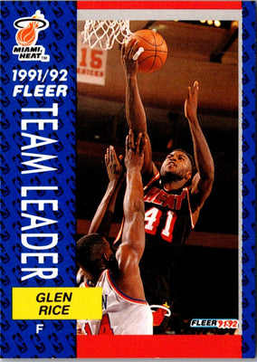 1991 Fleer Glen Rice #385