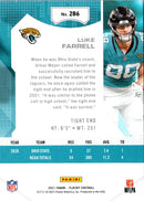 2021 Panini Playoff Luke Farrell