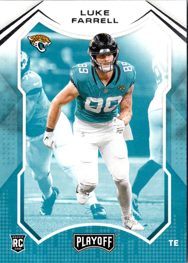 2021 Panini Playoff Luke Farrell #286 Rookie