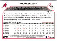 2022 Topps Chrome Ozzie Albies #205