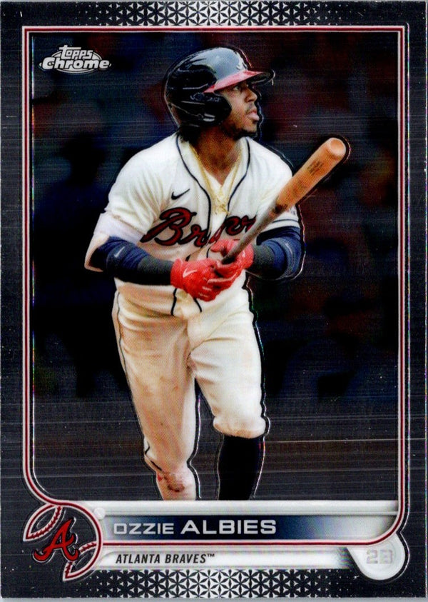 2022 Topps Chrome Ozzie Albies #205