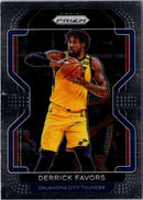 2021 Panini Prizm Blue Derrick Favors