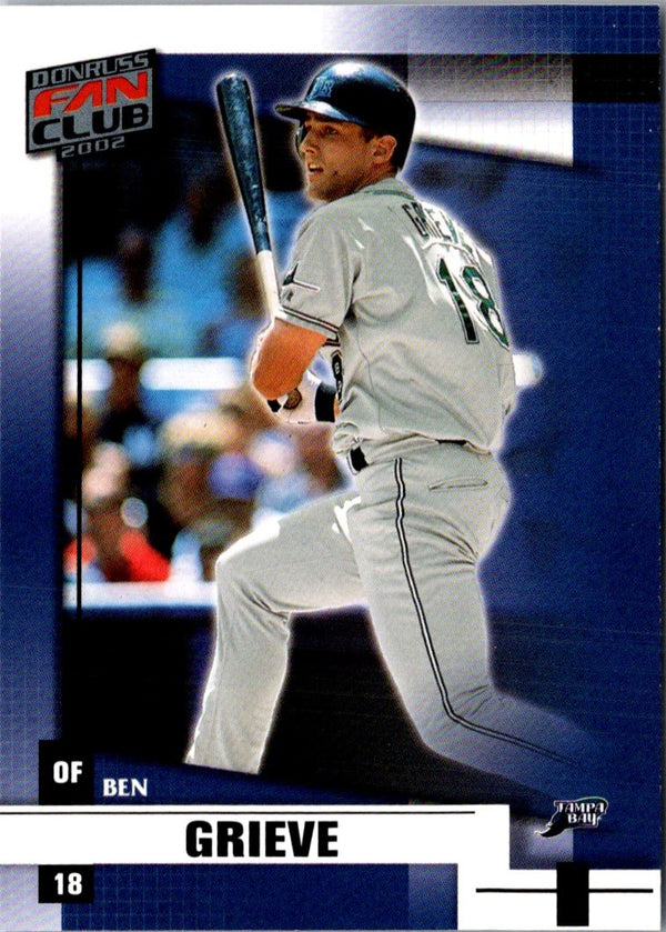 2001 Donruss Class of 2001 Ben Grieve #37