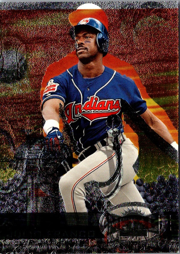 1997 Metal Universe Julio Franco #80