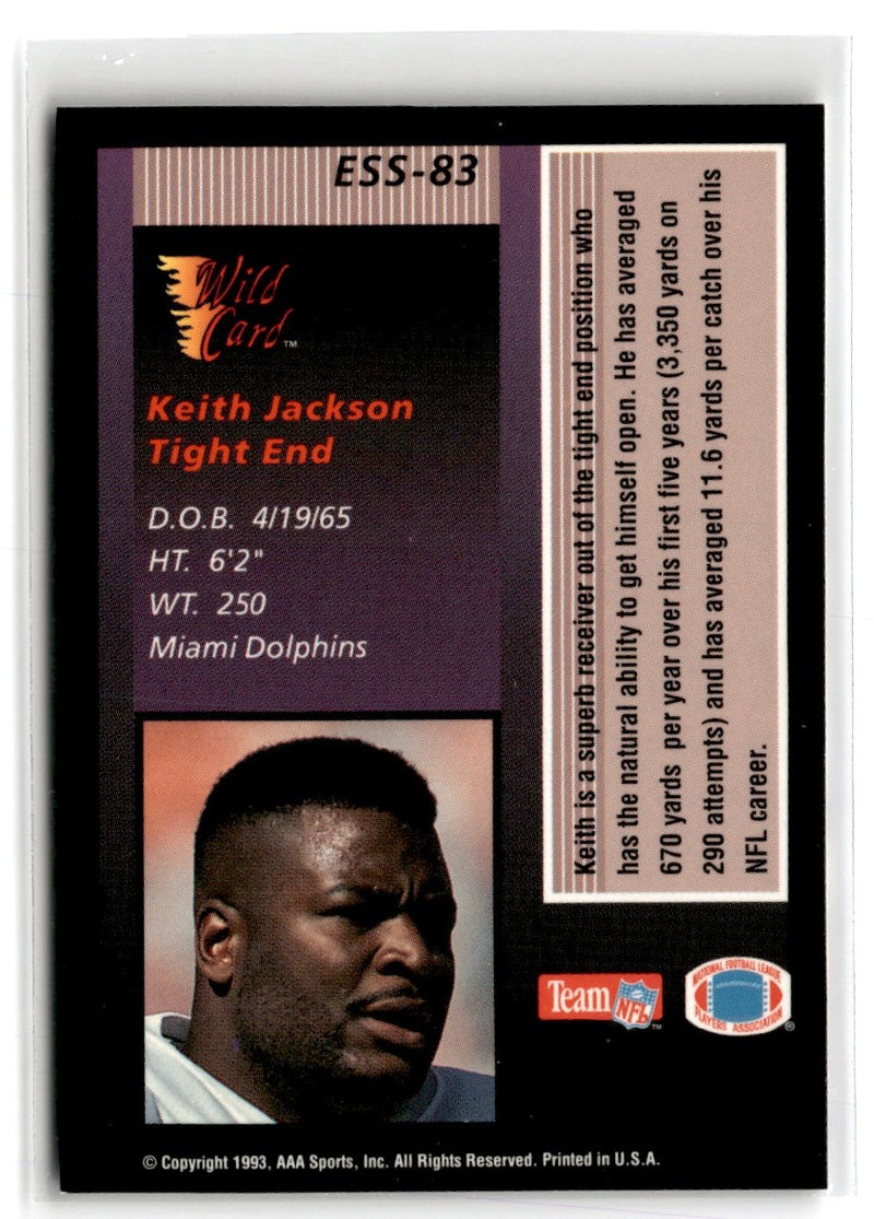 1993 Wild Card Stat Smashers Keith Jackson