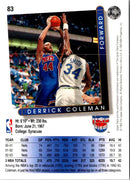 1993 Upper Deck Golden Grahams Portuguese Derrick Coleman