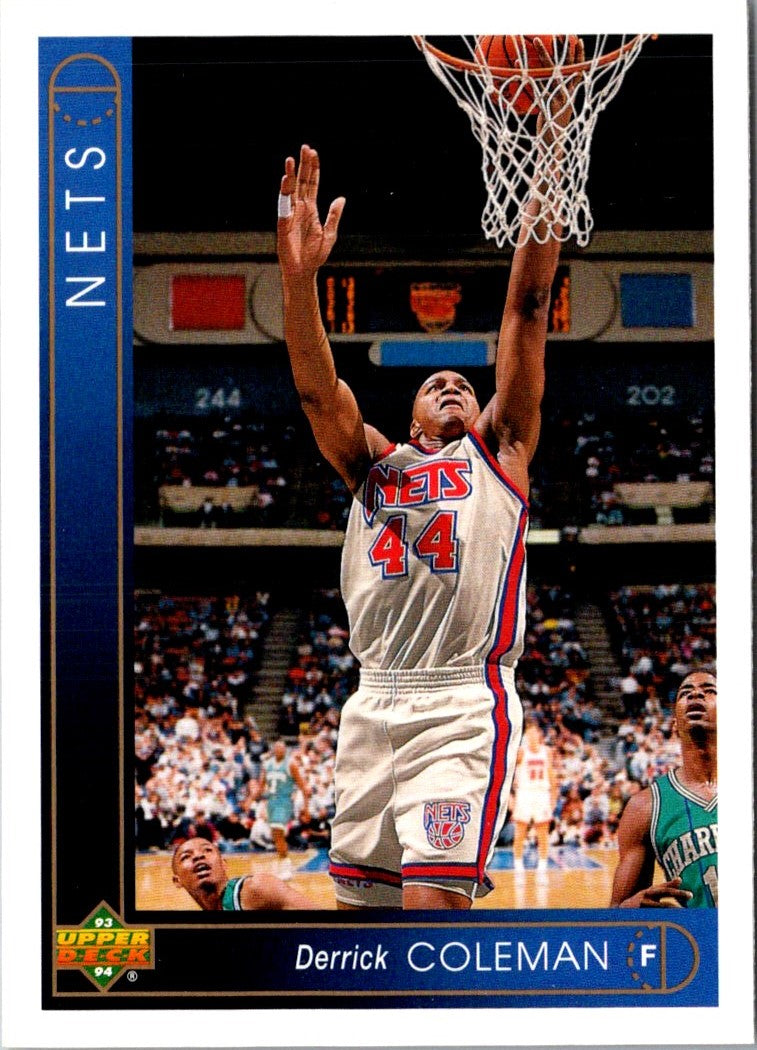 1993 Upper Deck Golden Grahams Portuguese Derrick Coleman