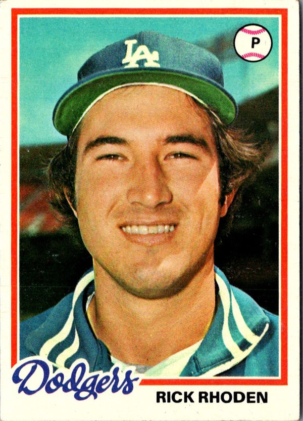 1978 Topps Rick Rhoden #605