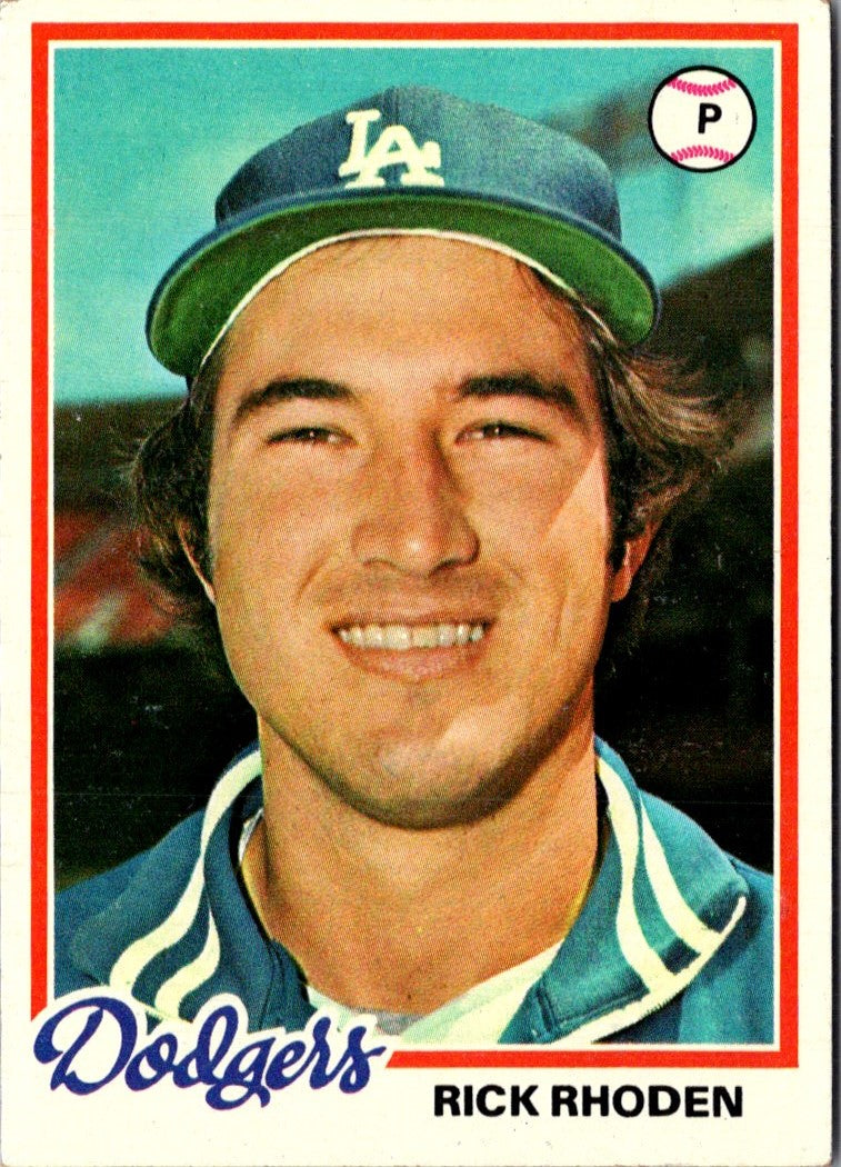 1978 Topps Rick Rhoden