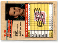 1992 Bowman Todd Revenig #198 Rookie