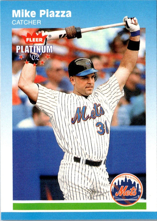 2002 Fleer Platinum Mike Piazza #104