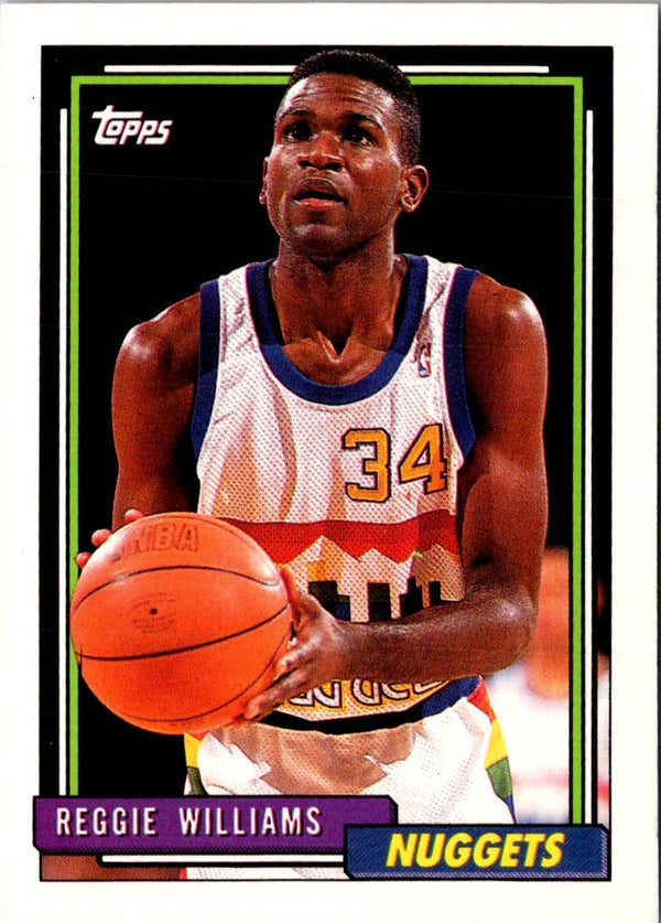 1992 Topps Reggie Williams #13