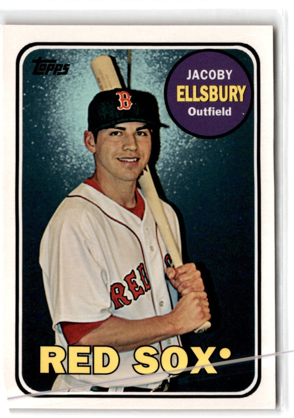 2008 Topps Trading Card History Jacoby Ellsbury #TCH1