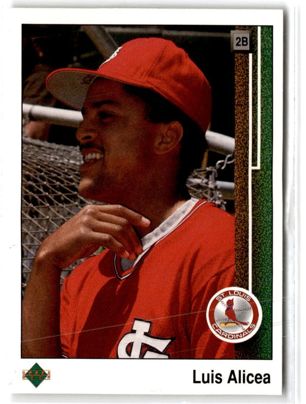 1989 Upper Deck Luis Alicea #281 Rookie