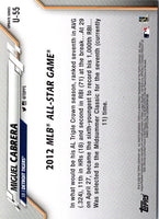 2020 Topps Update Miguel Cabrera #U-55