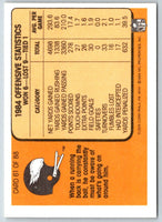 1985 Fleer Team Action Going Through the Opening Untouched (Offense) #61